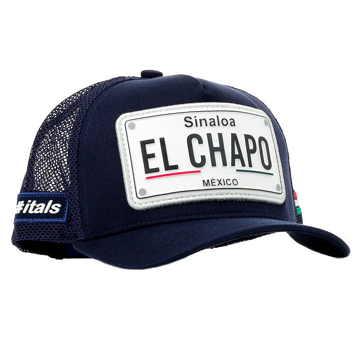 Boné itals El Chapo Blue