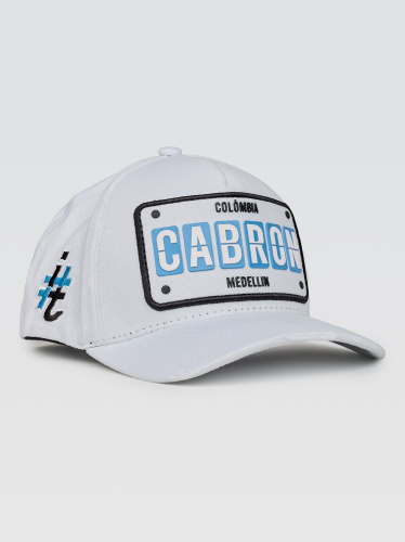 Boné itals Cabron Branco