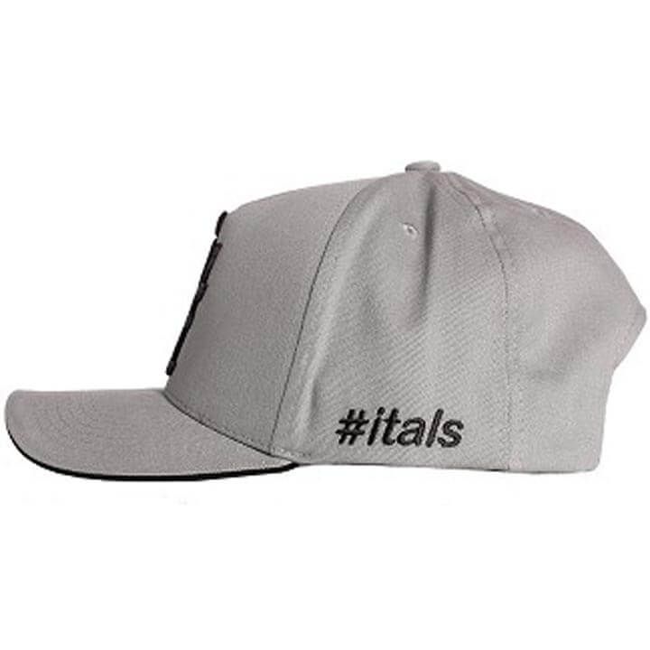 Boné itals Brasão Cinza