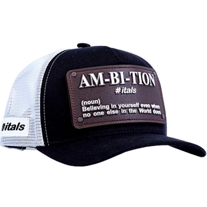 Boné itals Ambition - Preto