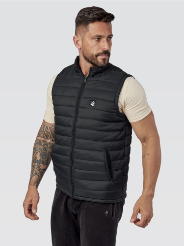 Colete itals Bomber Preto