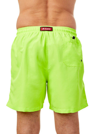  Short itals Praia Amarelo Fluorescente 