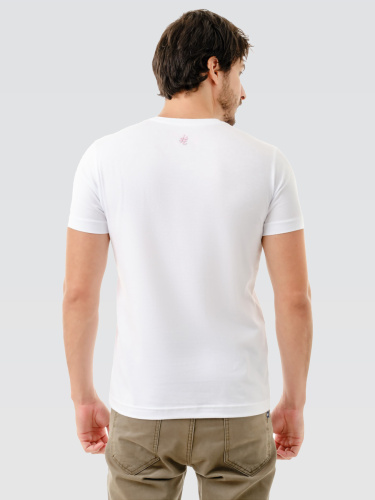 Camiseta Branca Life is Now Rosê