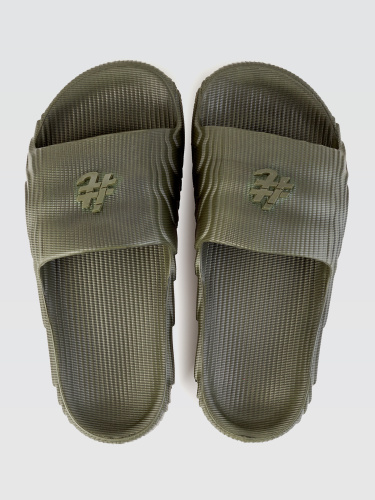 Chinelo itals Nuvem Adventure Verde Militar