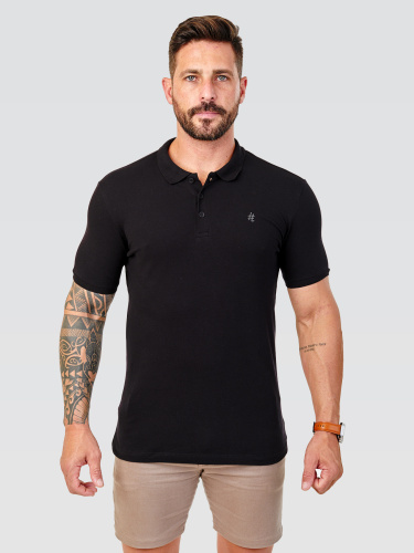 Camisa Polo Itals Black