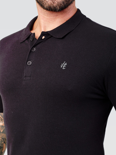 Camisa Polo Itals Black