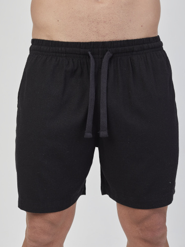 Short Linho Preto