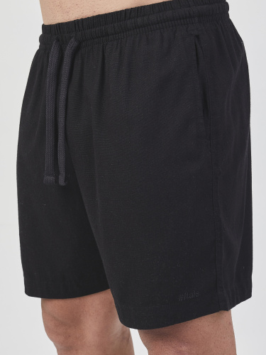 Short Itals Linho Preto