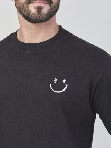 Camiseta Oversized Happy 