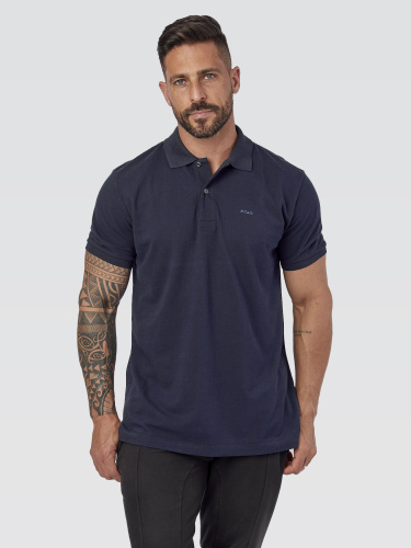 Camisa Polo Peruana Marinho