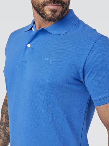 Camisa Polo Peruana Azul