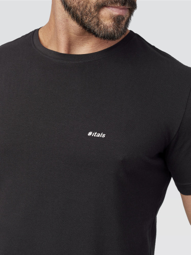 Camiseta Básica Cyber Preto