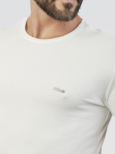 Camiseta Báscia Cyber Off White