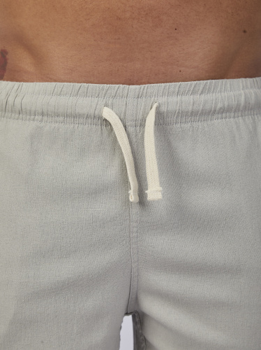 Short Linho Cinza