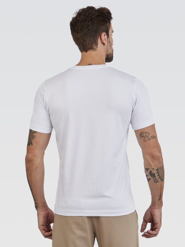 Camiseta Básica Pima Branco