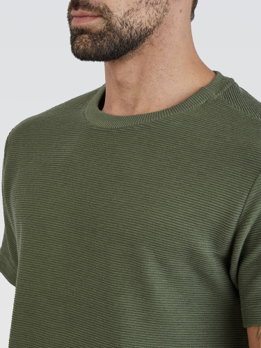 Camiseta Textura Horizonte Verde