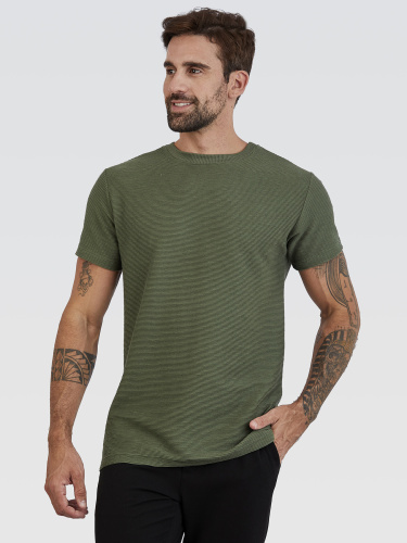 Camiseta Textura Horizonte Verde