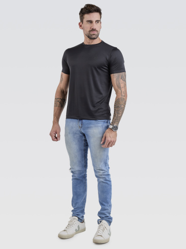 Camiseta Básica Any Time Preto 