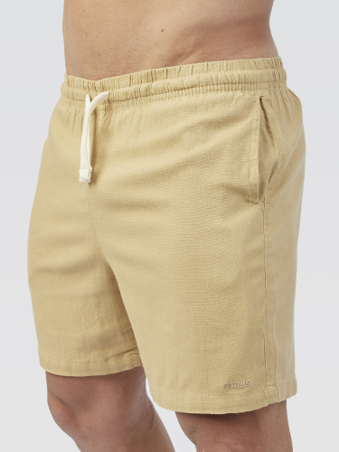 Short Linho Mostarda
