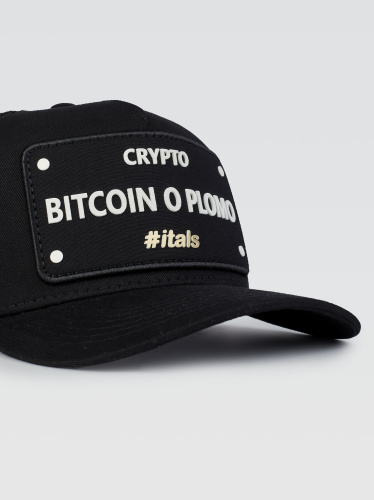 Boné Bitcoin Preto 