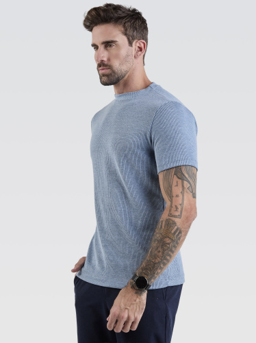 Camiseta New Tricot Azul Claro