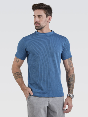 Camiseta New Tricot Azul Escuro