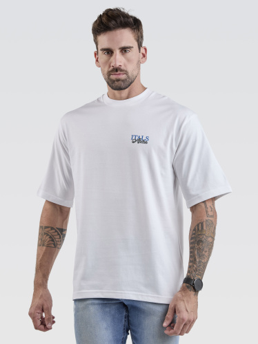 Camiseta Pima Oversized Atelier Branco